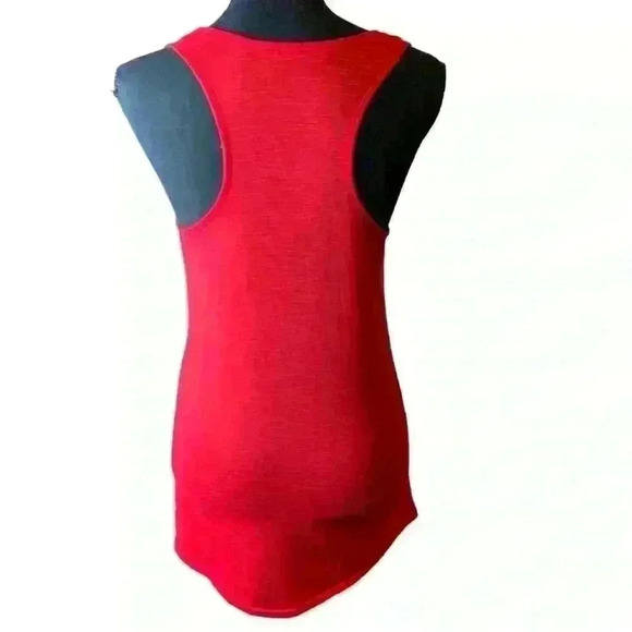 Disney Tops Disney Parks Minnie Mouse Classic Bows Red Sleeveless Tank - Picture 2 of 5